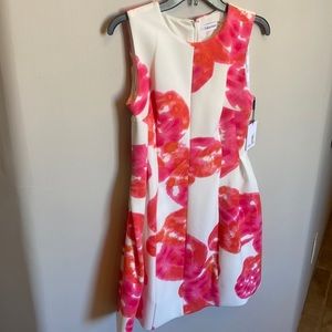 Calvin Klein vintage floral dress